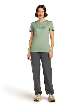 ICEBREAKER | Maglietta funzionale da donna Sundrise 150 Tech | hellgrün